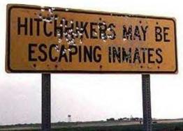  proof that not all hitchhikers are what they seem........